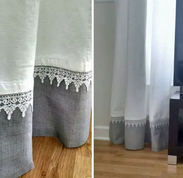 3 pasos más sencillos sobre cómo alargar las cortinas sin coser