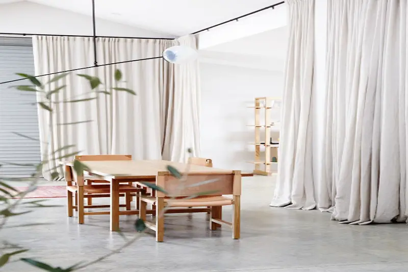 4 ideas simples sobre cómo dividir una habitación con cortinas