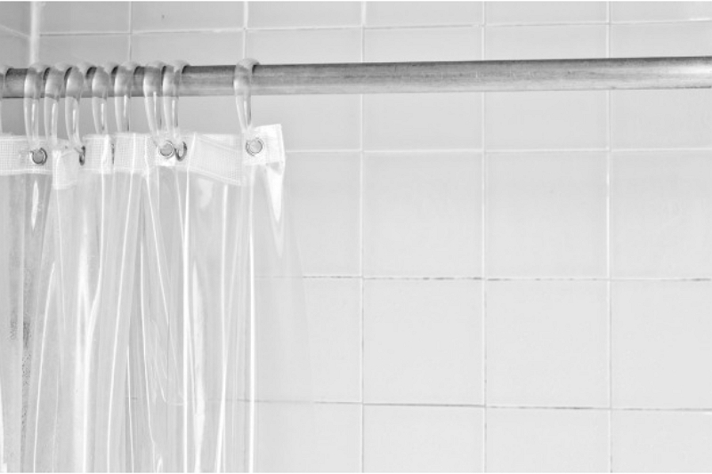 6 bricolaje simple sobre cómo mantener limpias las cortinas de baño