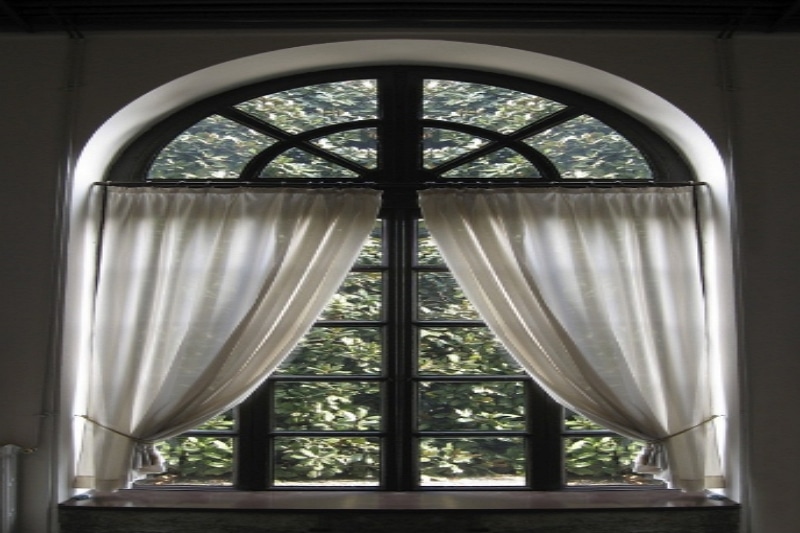 6 pasos más sencillos sobre cómo hacer cortinas de ventana en forma de arco