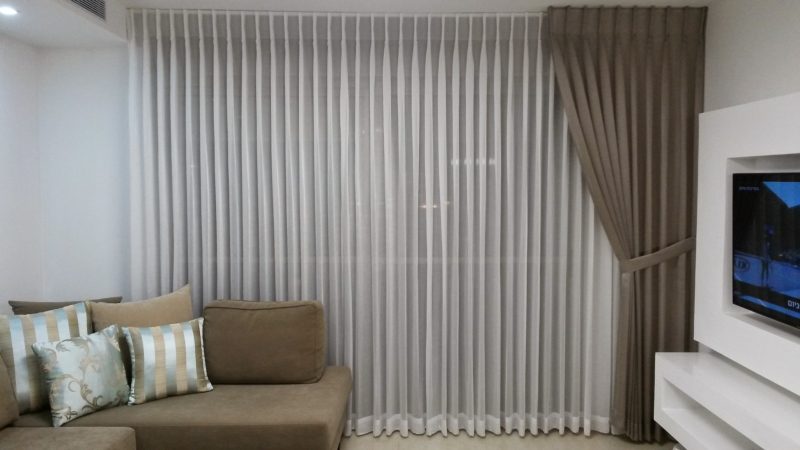 ¿Cuánta tela para cortinas debe usar?