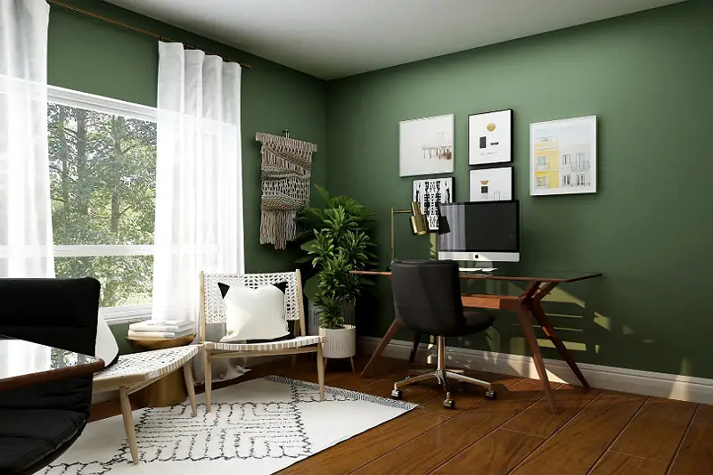 ¿De qué color van las cortinas con las paredes verdes? ¡Los 5 mejores colores de cortinas!