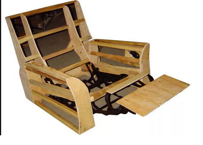 La guía para aficionados al bricolaje para reparar una mecedora reclinable con base giratoria de madera