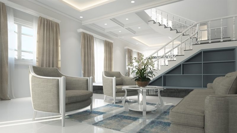 ¿De qué color pintar la sala de estar con un sofá gris?