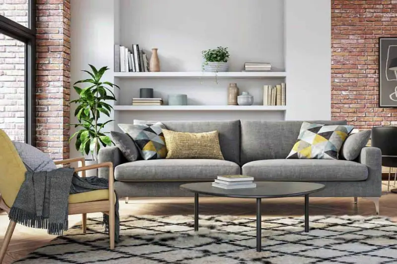 ¿De qué color va el sillón reclinable con pared gris? 3 ideas