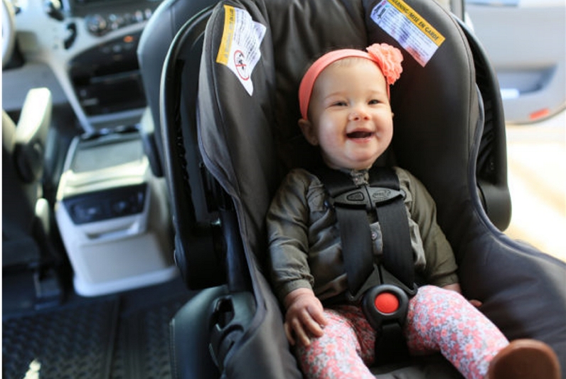 Cómo poner al bebé en la silla de coche Nuna Pipa