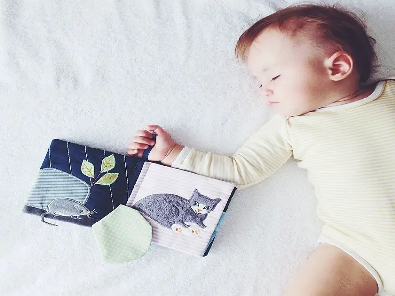Libro y bloques Cómo tener un bebé más inteligente