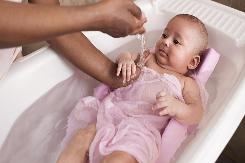 Qué hacer cuando el bebé supera el baño del bebé