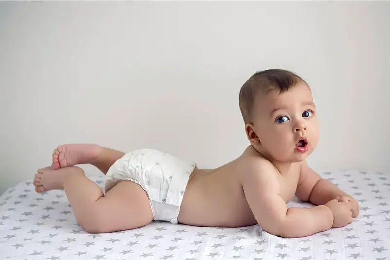 ¿Cuánto tiempo usan los bebés pañales?